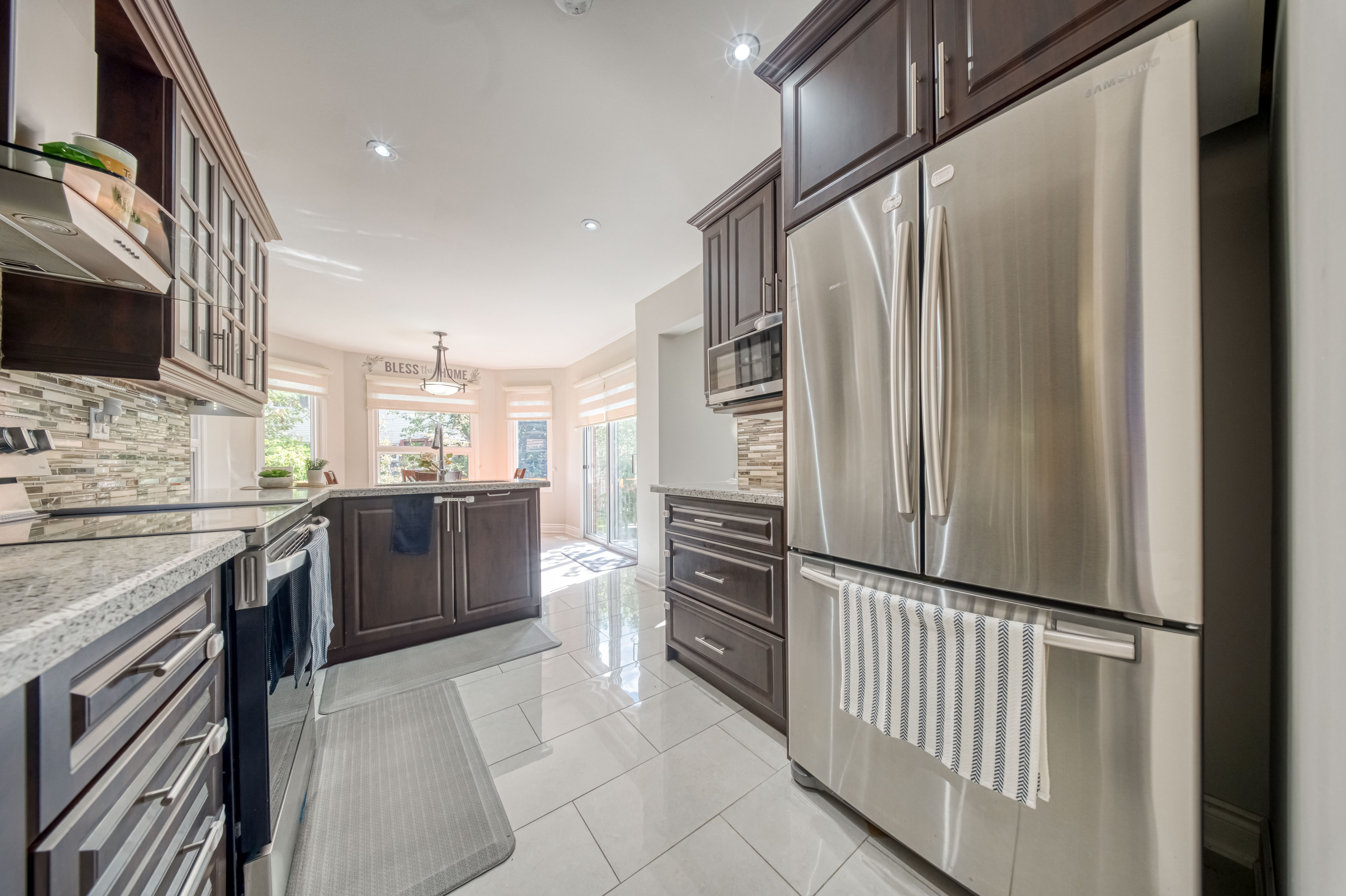 Kitchen & Fridge View