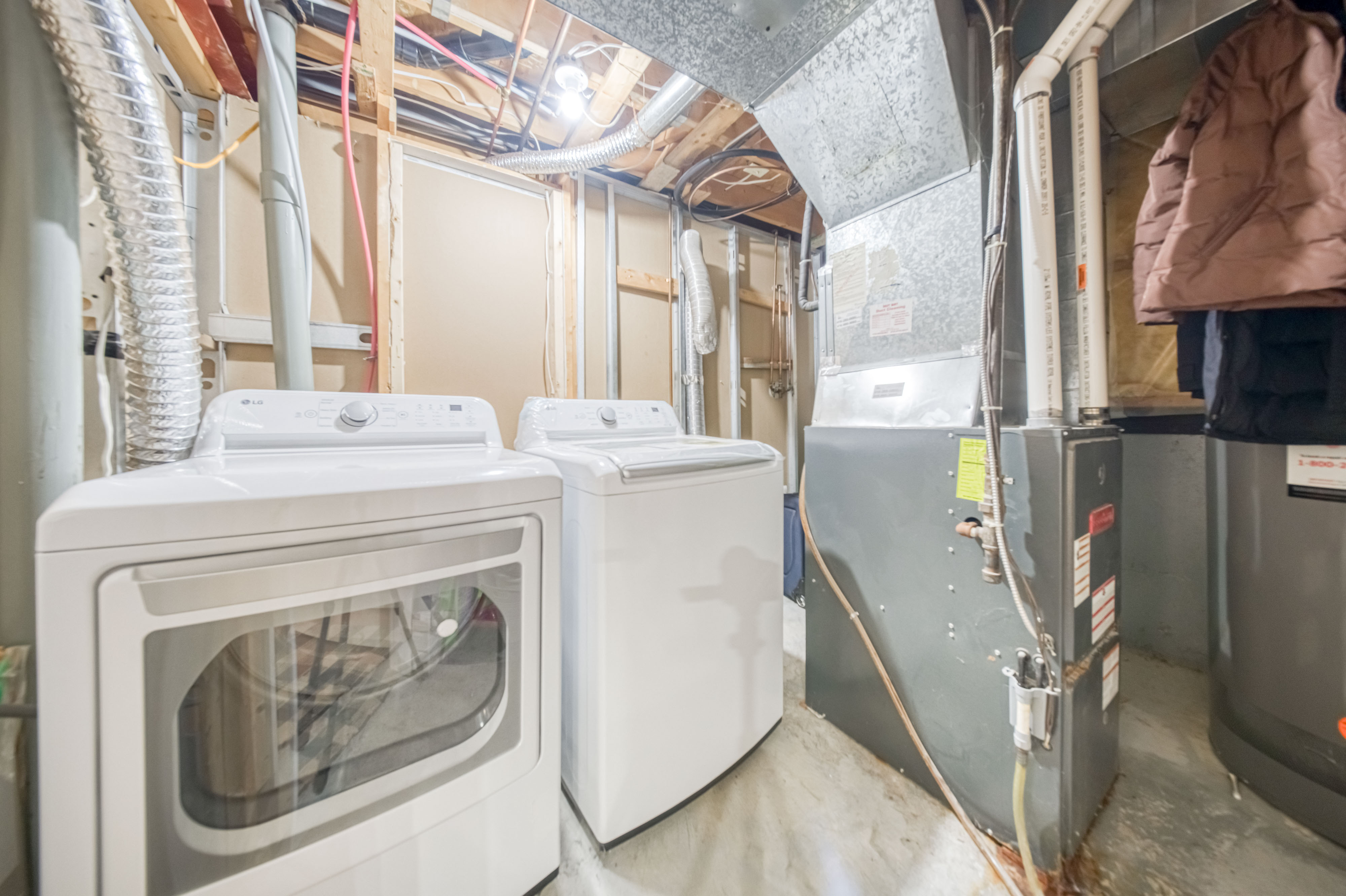 Laundry and Mechanical Room